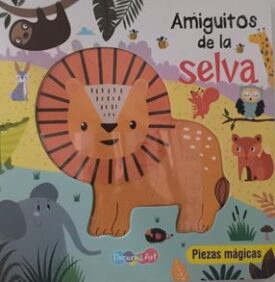 Piezas Magicas: Amiguitos de la Selva con Rompecabeza BBDAR0463