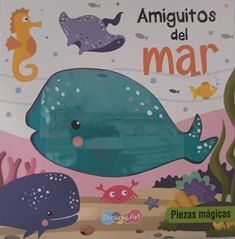 Piezas Magicas: Amiguitos del Mar con Rompecabeza BBDAR0463