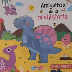 Piezas Magicas: Amiguitos de la Prehistoria con Rompecabeza BBDAR0463