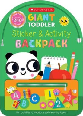 Mochila Gigante de Pegatinas y Actividades para Niños Pequeños