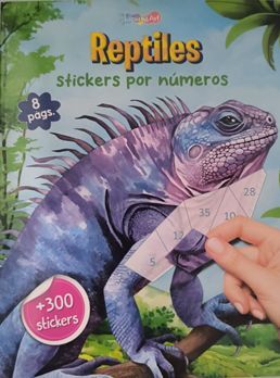 Animales Extremos con Stickers: Reptiles BAMAG0212