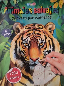 Animales Extremos con Stickers: Animales Salvajes BAMAG0212