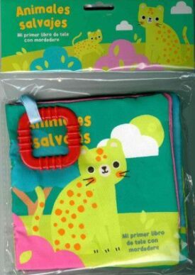 Libro de Tela con Mordedera: Animales Salvajes
