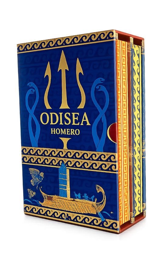 Estuche Ilíada & Odisea. Edición limitada con cantos decorados
