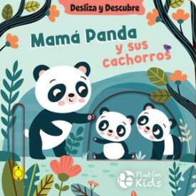 Desliza y Descubre: Mamá Panda y sus Cachorros
